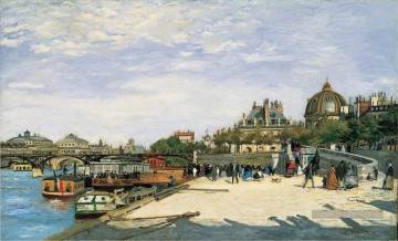 le pont des arts Pierre Auguste Renoir Peinture à l'huile